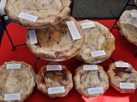 A variety of pies from Deborah's Homemade Pies. Photo copyright 2013 by Zachary D. Lyons.