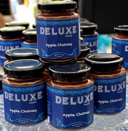 Apple chutney from Deluxe Foods. Photo copyright 2013 by Zachary D. Lyons.