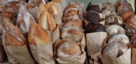 Artisan breads from Tall Grass Bakery. Photo copyright 2013 by Zachary D. Lyons.
