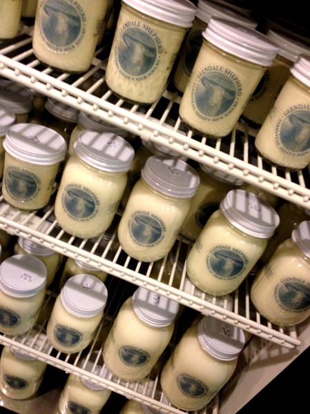 Fresh sheep's milk yogurt from Glendale Shepherd. Photo courtesy Glendale Shepherd.