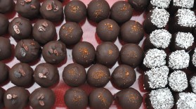 Truffles from Soulever Chocolates. Photo copyright by Zachary D. Lyons.