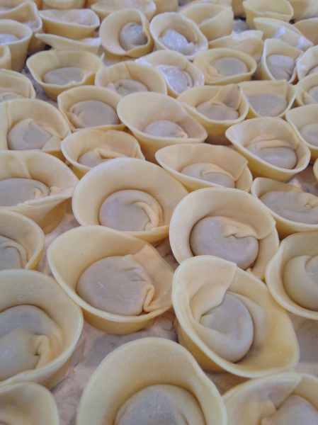 Kale-spinach tortelloni from Pasteria Lucchese at Ballard Farmers Market. Photo courtesy Pasteria Lucchese.