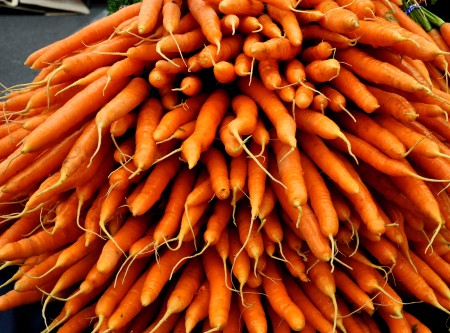 Carrots from Kirsop Farm at Ballard Farmers Market. Copyright Zachary D. Lyons.