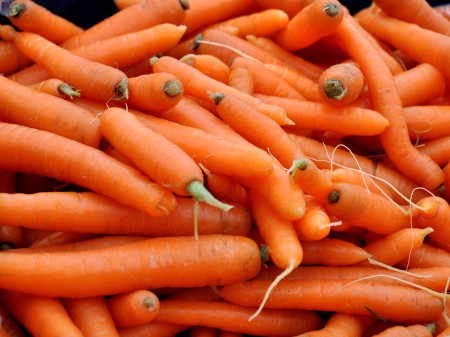 Organic Carrots from Kirsop Farm at Ballard Farmers Market. Copyright Zachary D. Lyons.
